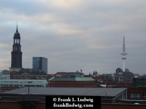 Hamburg - Aussicht vom Elbphilharmonie Plaza